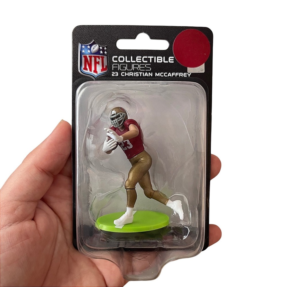 NFL Christian McCaffrey #23 San Francisco 49ers Collectible Football Figurine